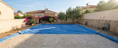 Qué base poner bajo una piscina desmontable