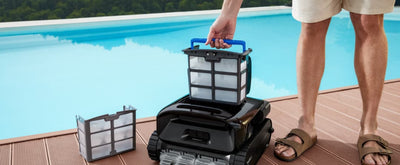 ¿Cuáles son los inconvenientes de los limpiadores robóticos de piscinas?