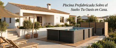 Piscina prefabricada sobre el suelo: todo lo que debes saber antes de instalarla