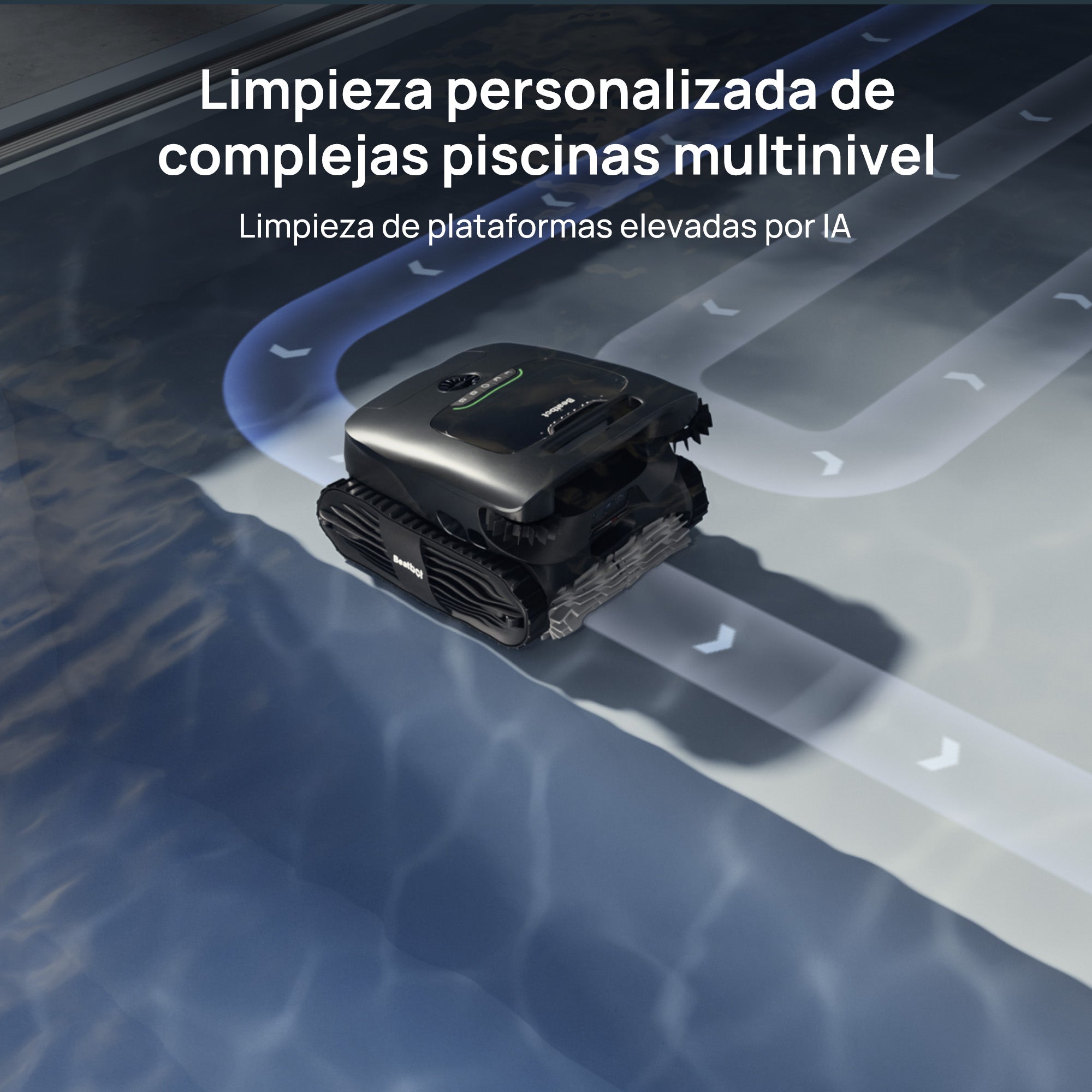 Beatbot AquaSense®️ 2 Ultra: Robot de piscina 5 en 1 con IA