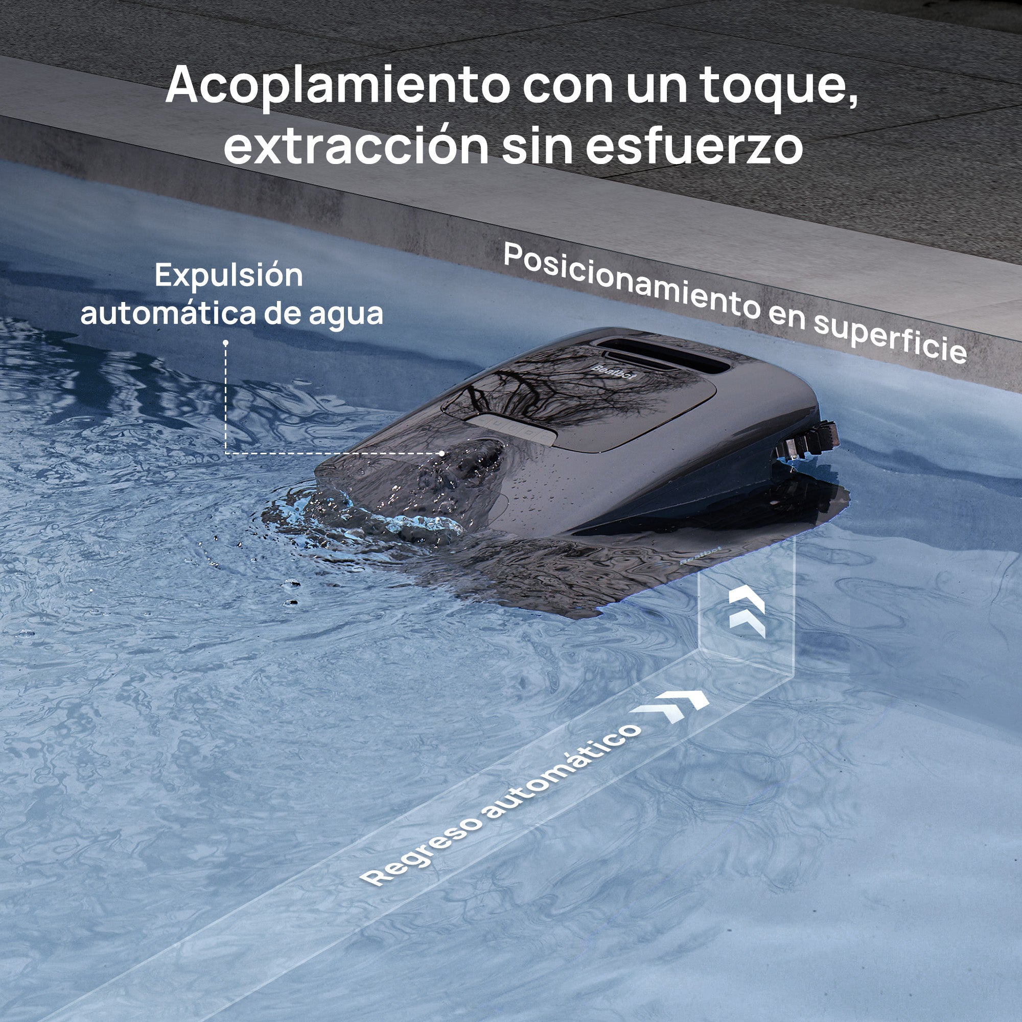 Beatbot AquaSense®️ 2 Ultra: Robot de piscina 5 en 1 con IA