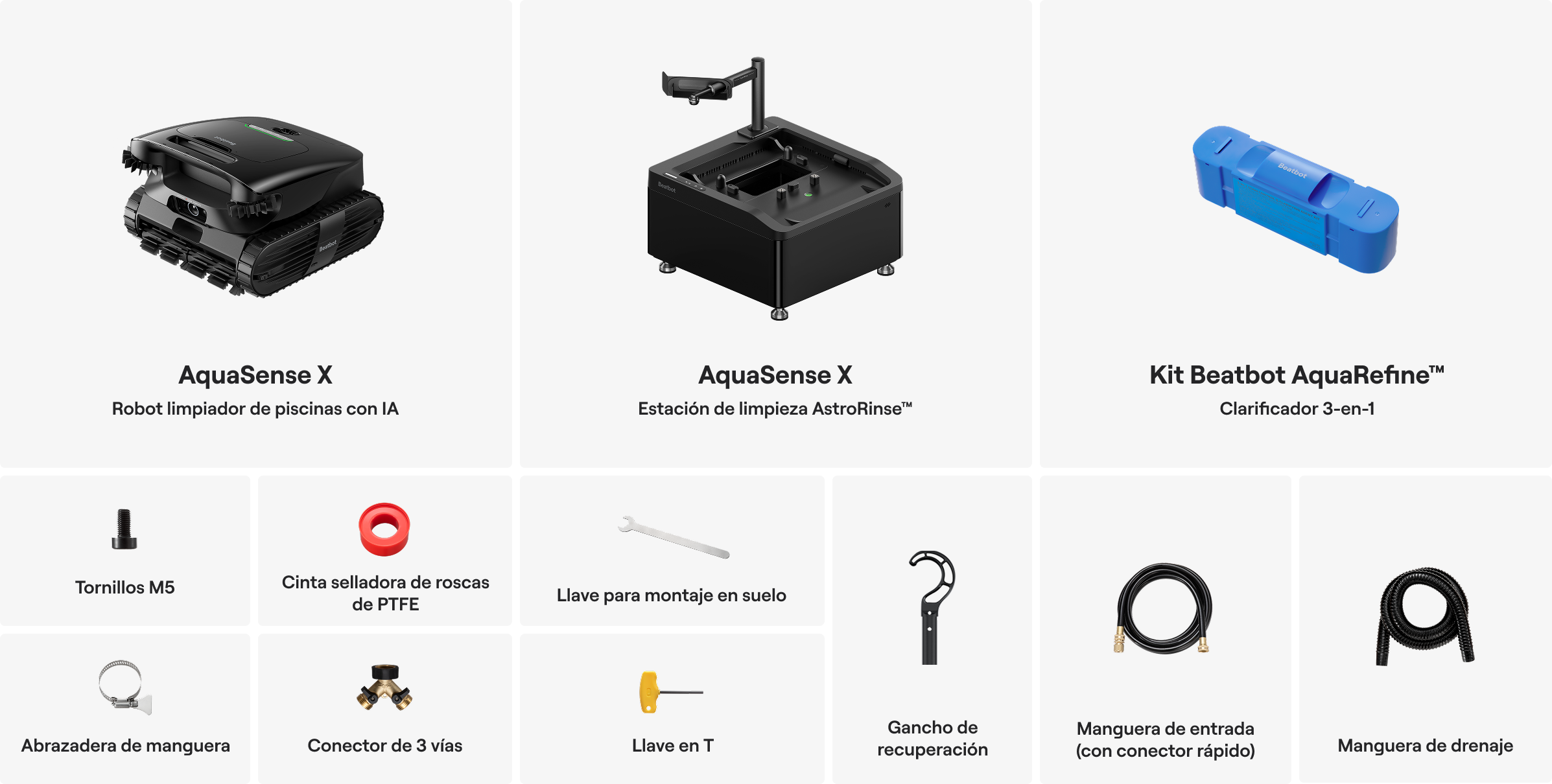 Contenido de la caja