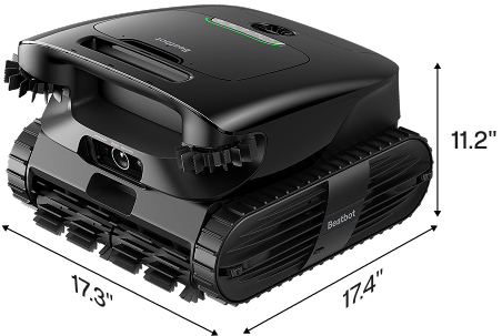 Robot limpiador de piscinas con IA