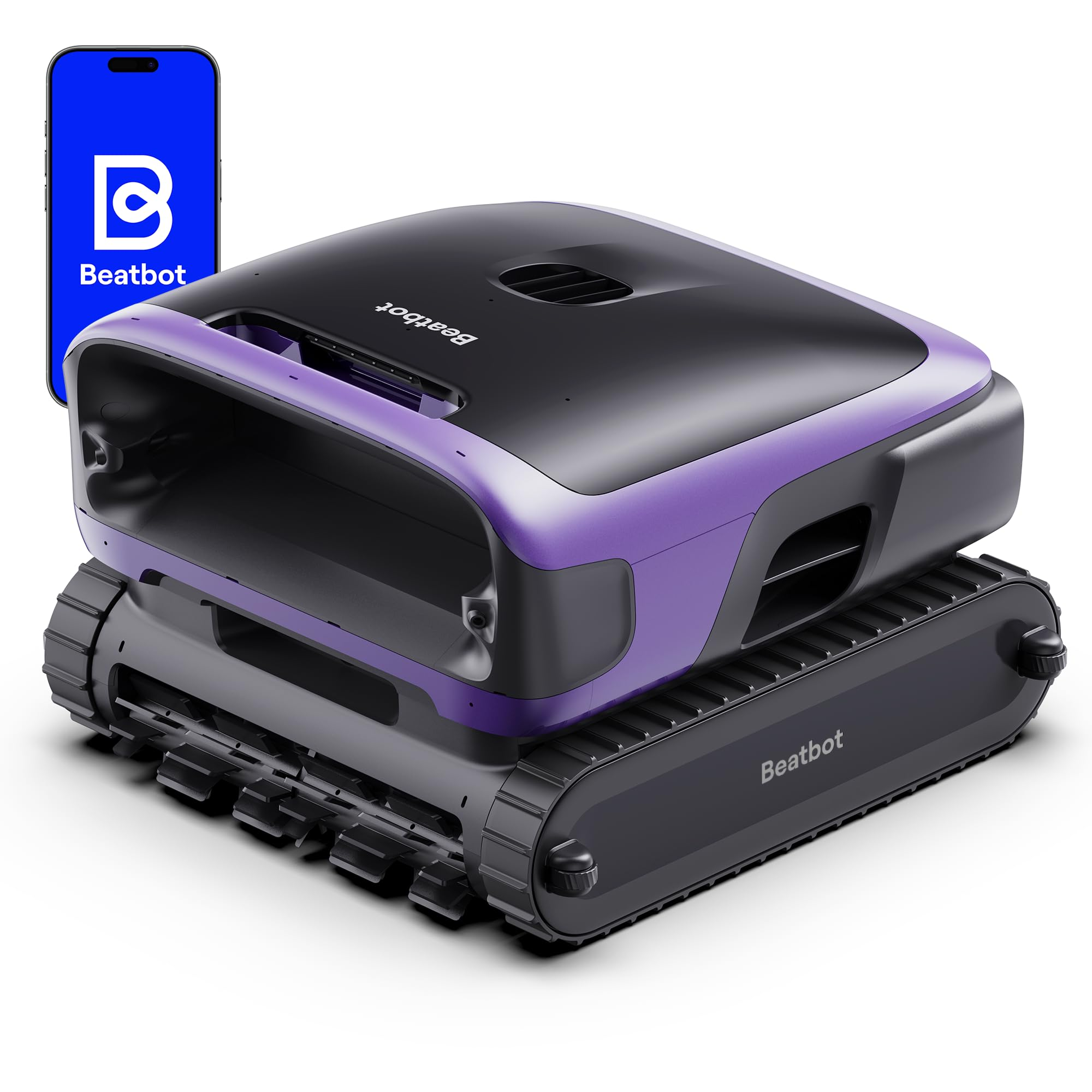 Beatbot Sora 70 Robot limpiafondos 4 en 1: Fondo, Paredes, línea de flotación y Superficie, 25700 LPH, Aparcamiento en Superficie, depósito de 6 l, para Piscinas elevadas y enterradas de hasta 300 m²